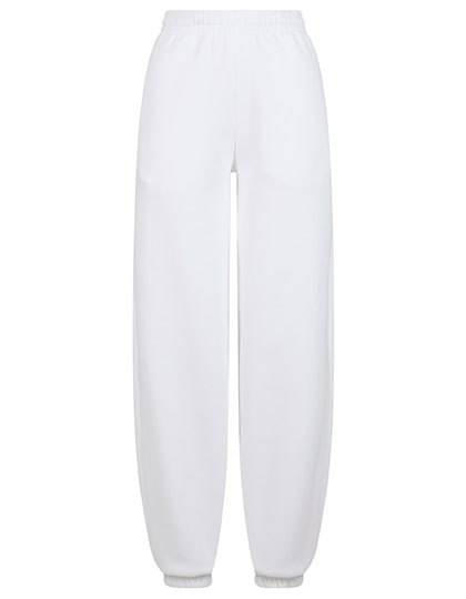 BYB (BY291) WOMEN'S Fluffy Sweatpants — White